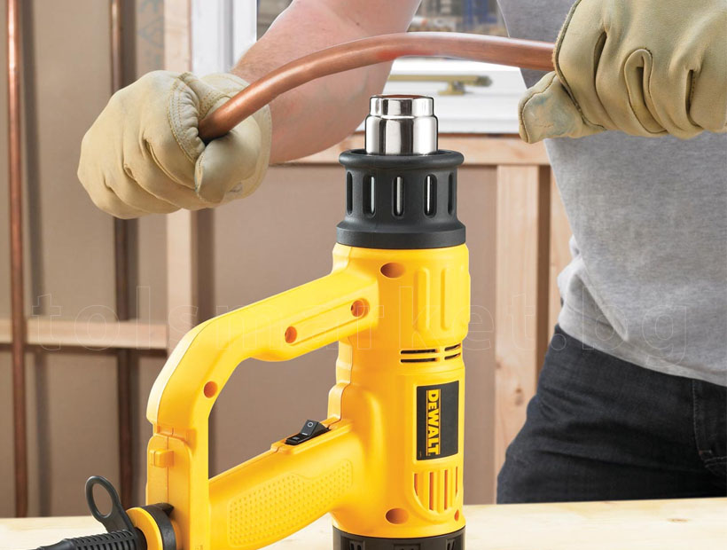 Пистолет за горещ въздух DeWALT D26411, 1800W